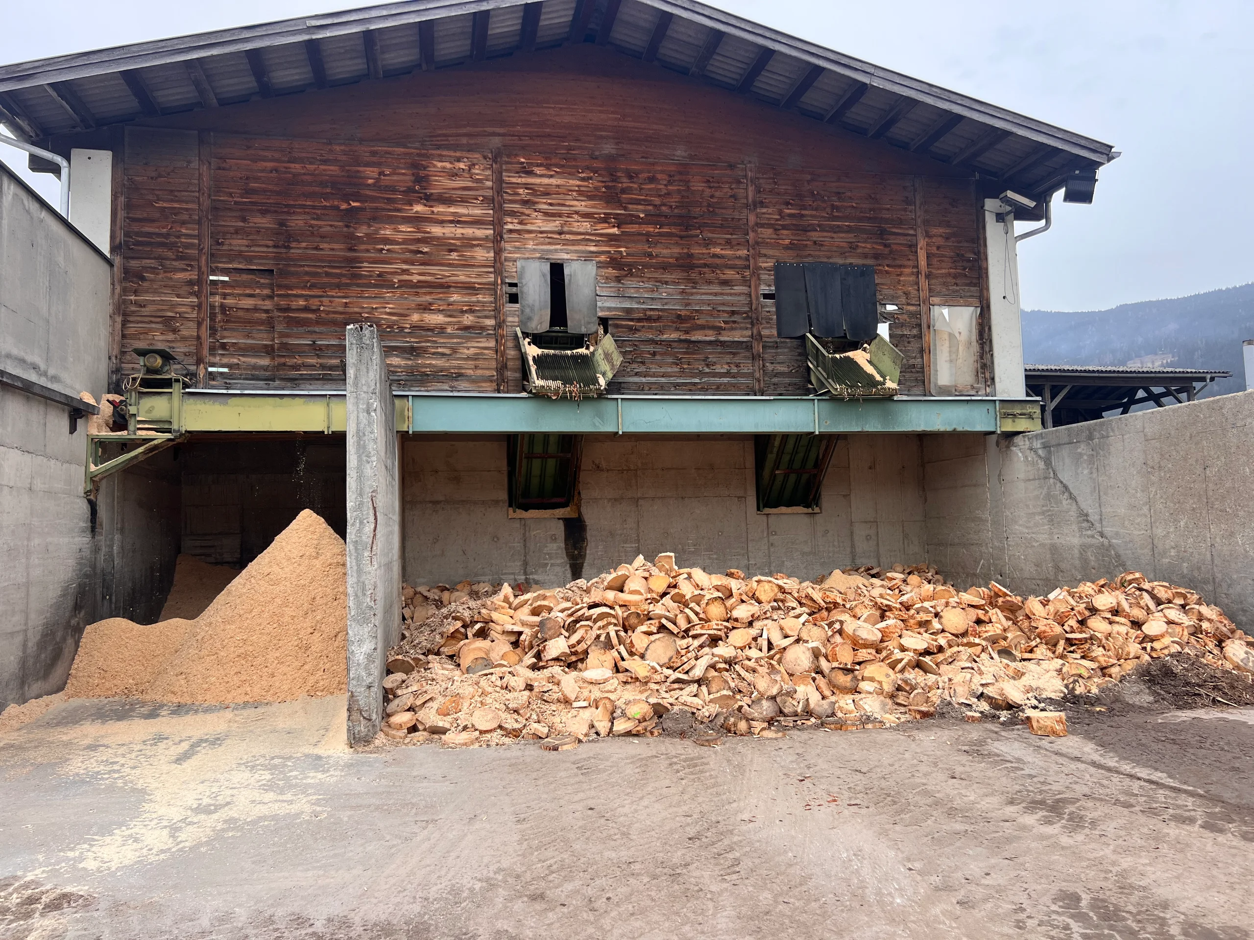 Rundholz Sortieranlage mit Entrindung - Bild 17