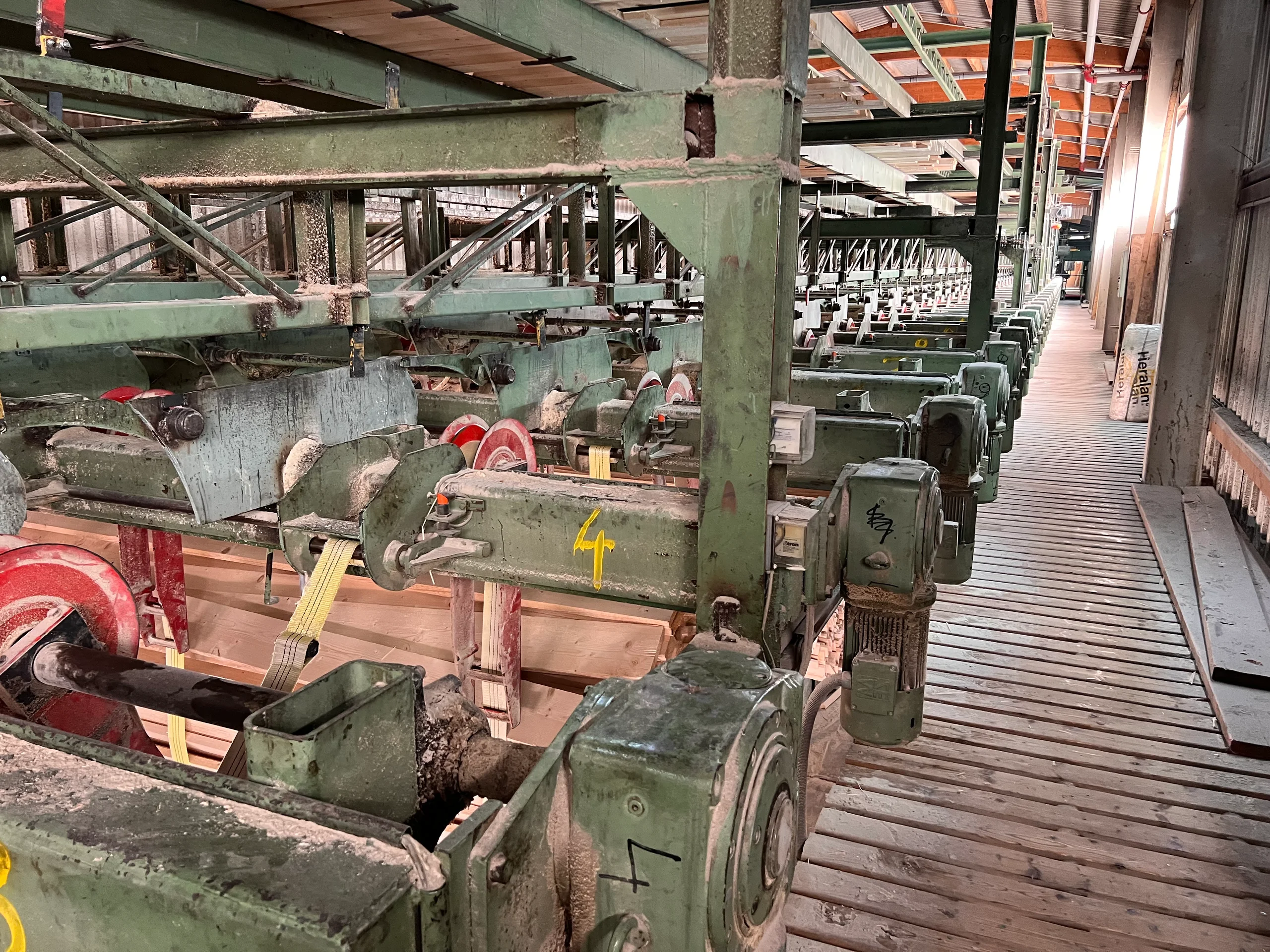 Schnittholz Sortierlinie - Bild 3