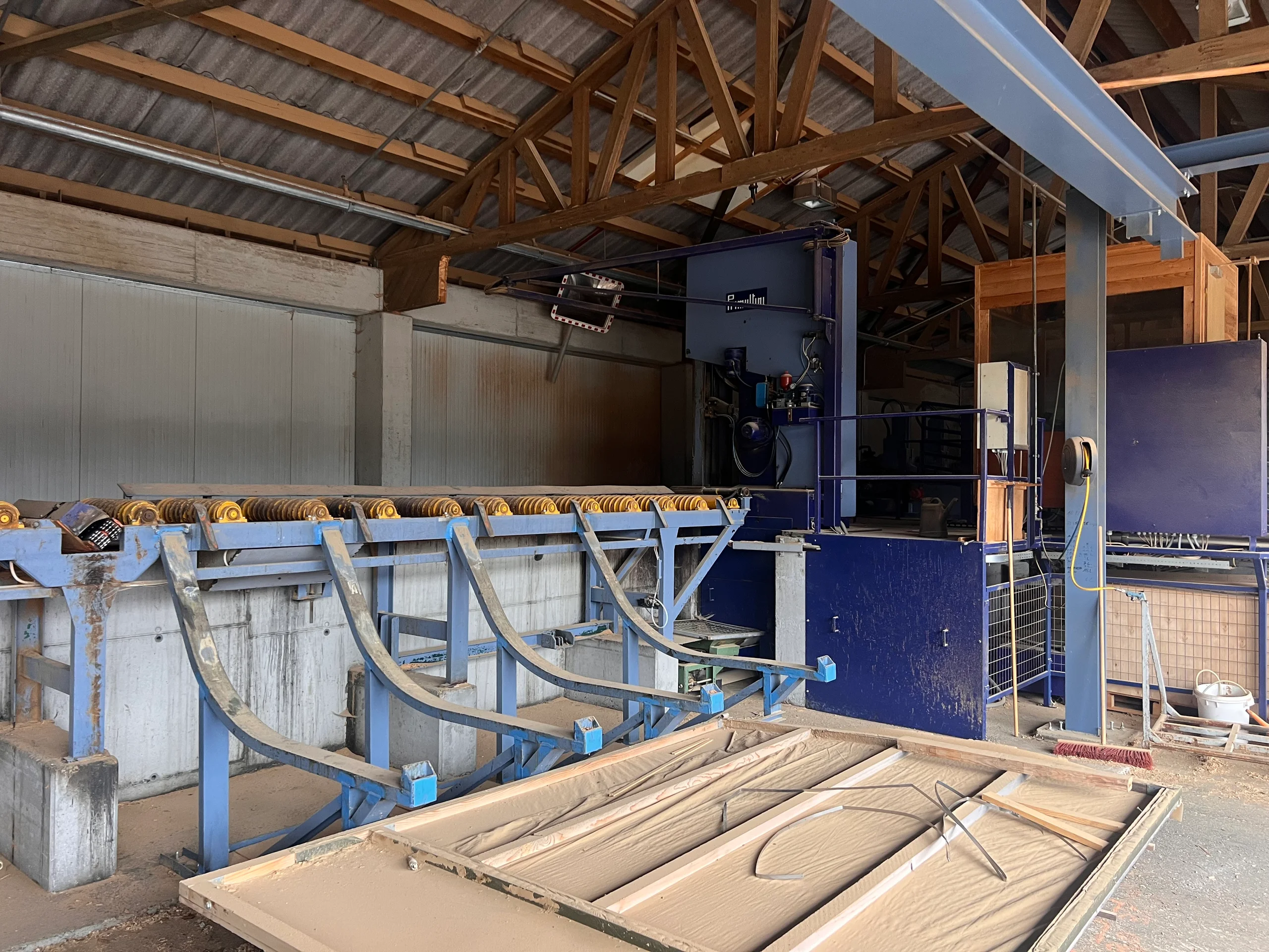 Bandsäge für Starkholz