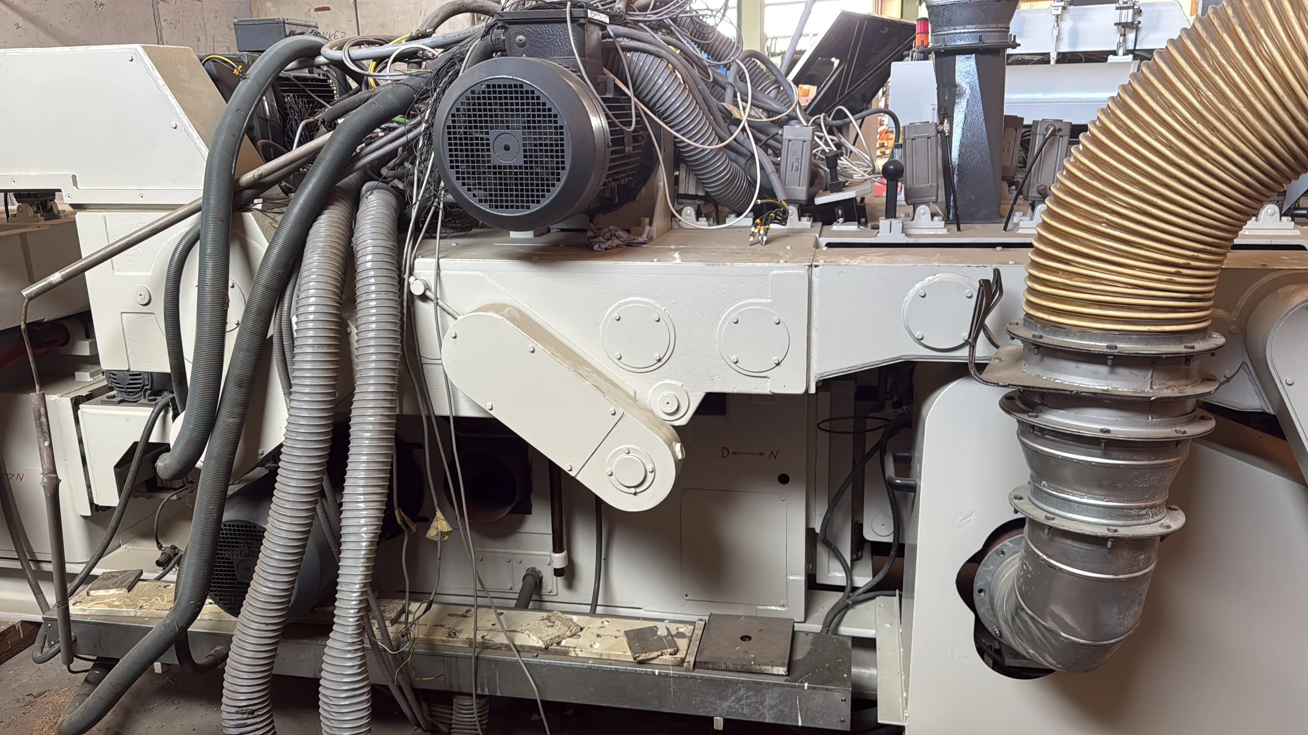 REX 2-Seiten Hochleistungs-Hobel-Sägekombination Modell: HOMS-410-K (MSS + A + D + MS-SP) - Bild 5