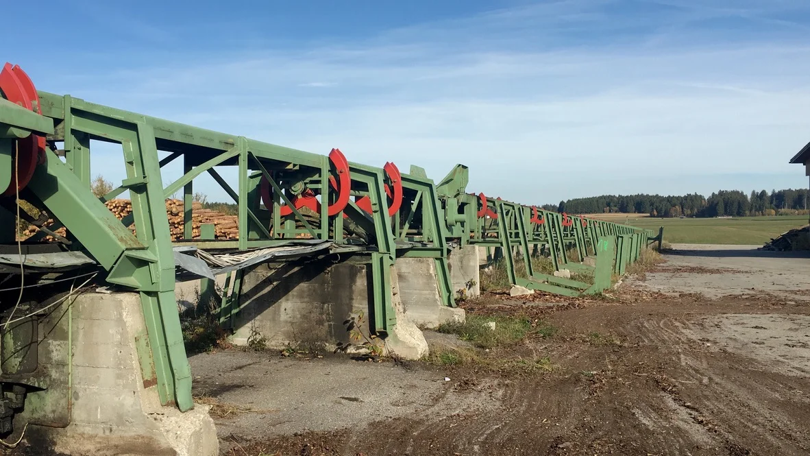 Rundholzplatz für Kurz- und Langholz - Bild 11