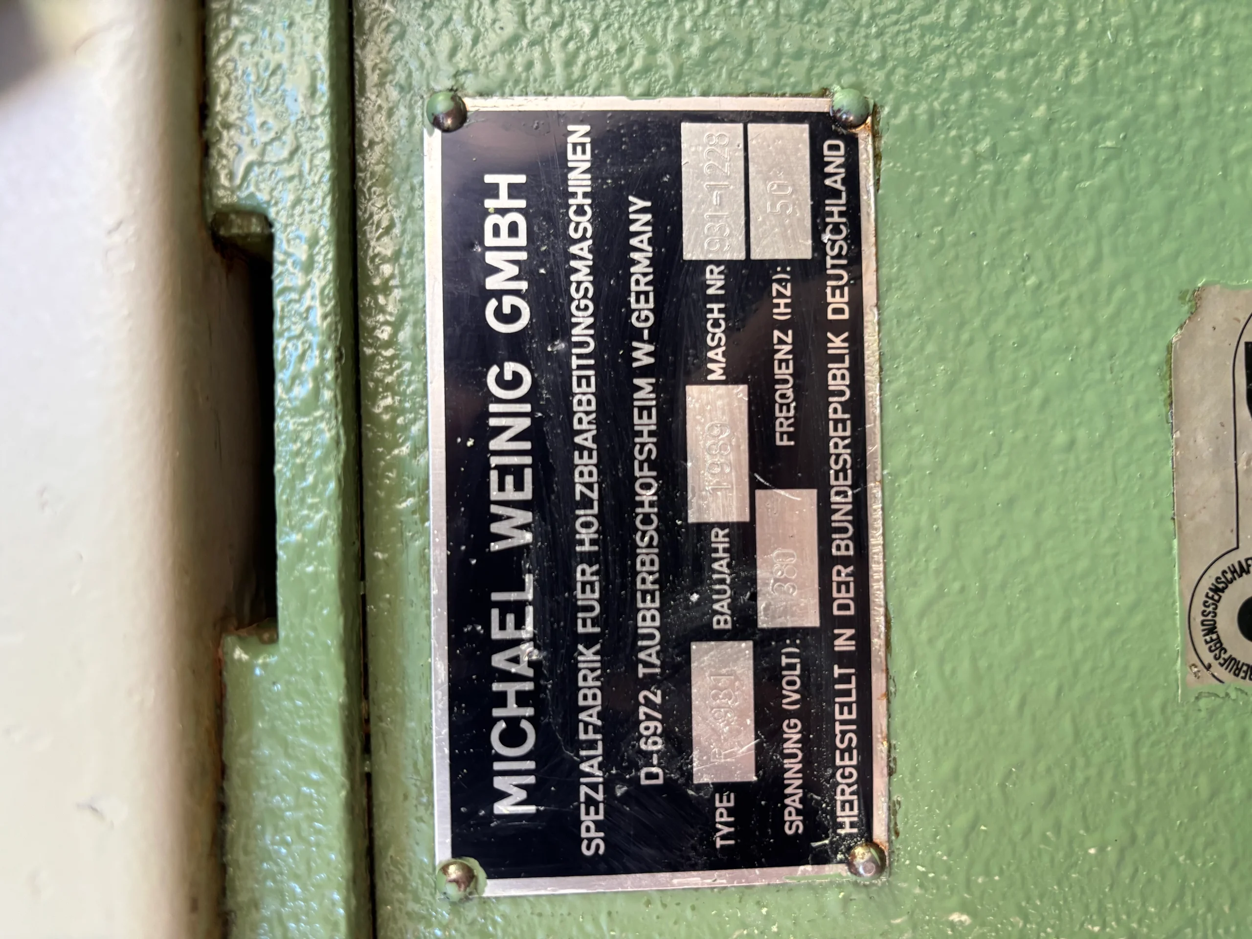 Weinig Rondamat 931 - Bild 2