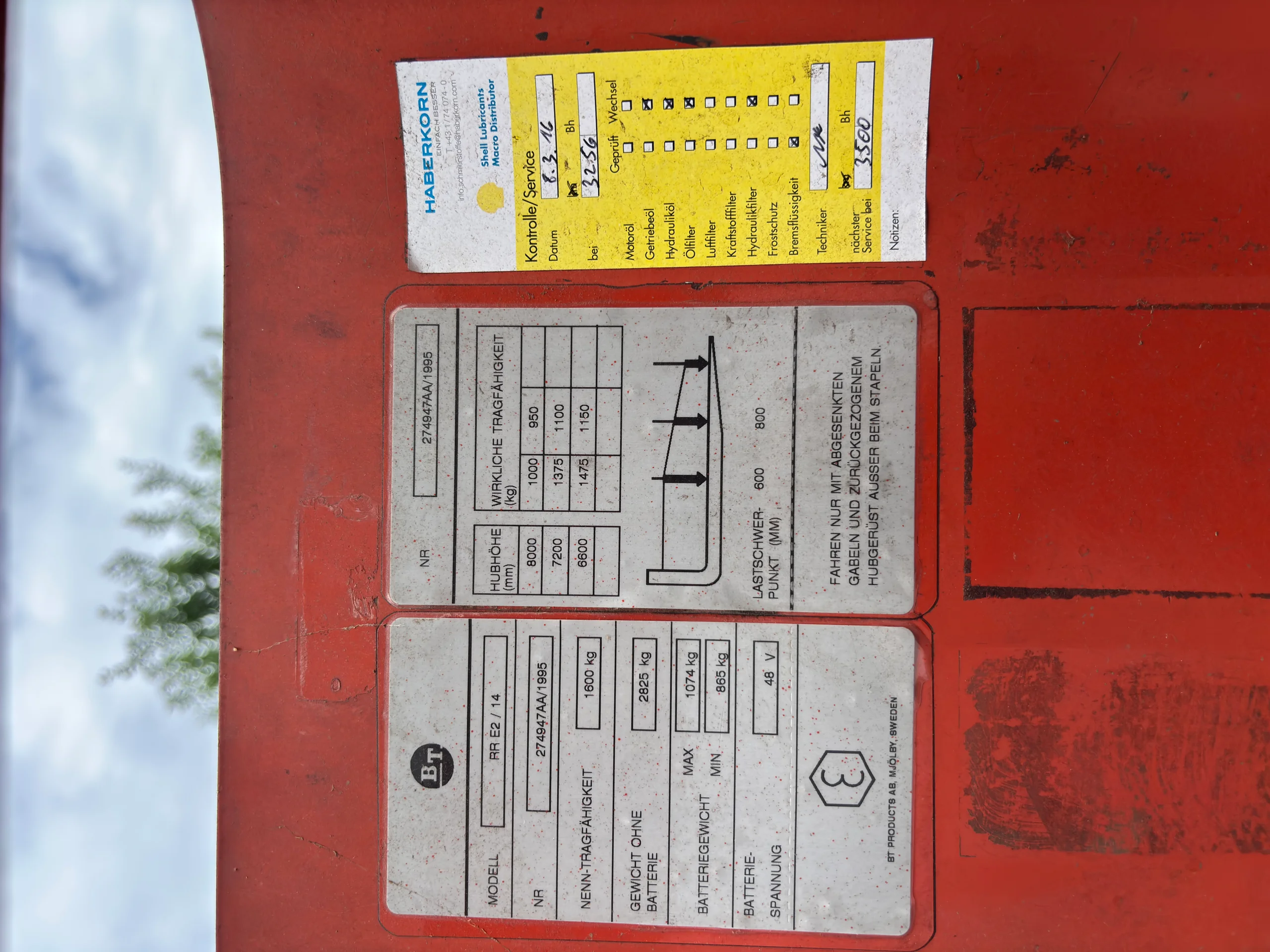 Schubmaststapler - Bild 8